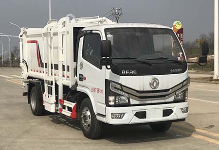 東風小多利卡國六7方側(cè)裝壓縮垃圾車