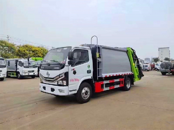東風(fēng)多利卡國六6方壓縮式垃圾車